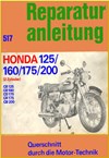 Werkplaatsboek Honda CB125/160/175/200