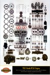 Honda RC161-engine poster