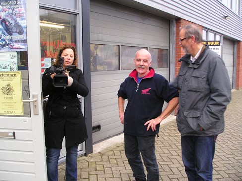 Met de dame van RTV-NH
