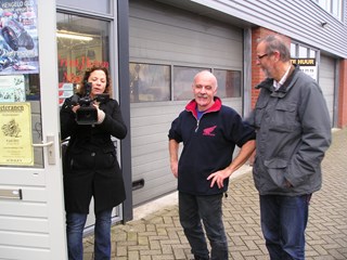 Met de dame van RTV-NH