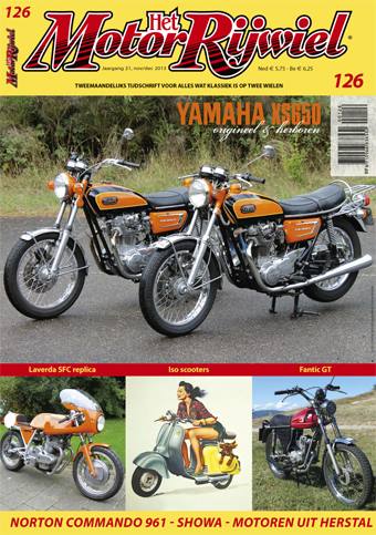 Het Motorrijwiel nummer 126 met Yamaha XS650-verhaal