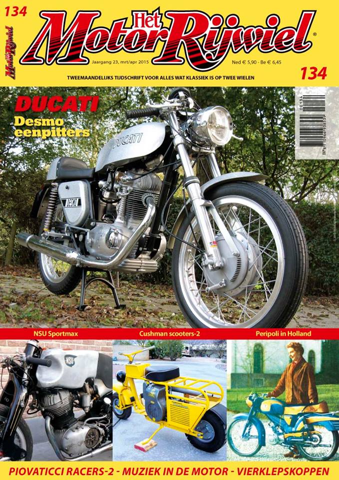 Het Motorrijwiel nummer 134 is uit!