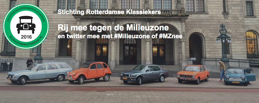 Protestrit tegen Milieuzones (voor klassieke auto's en motoren)
