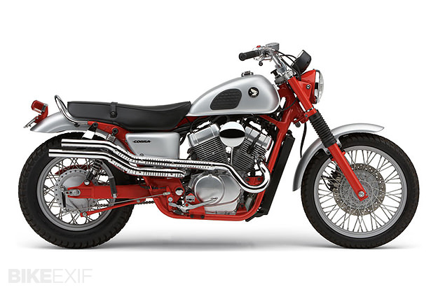 COBRA USA’S RETRO-THEMED HONDA CL750 SCRAMBLER