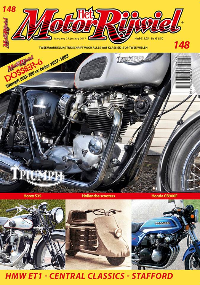 Het Motorrijwiel nummer 148 is uit