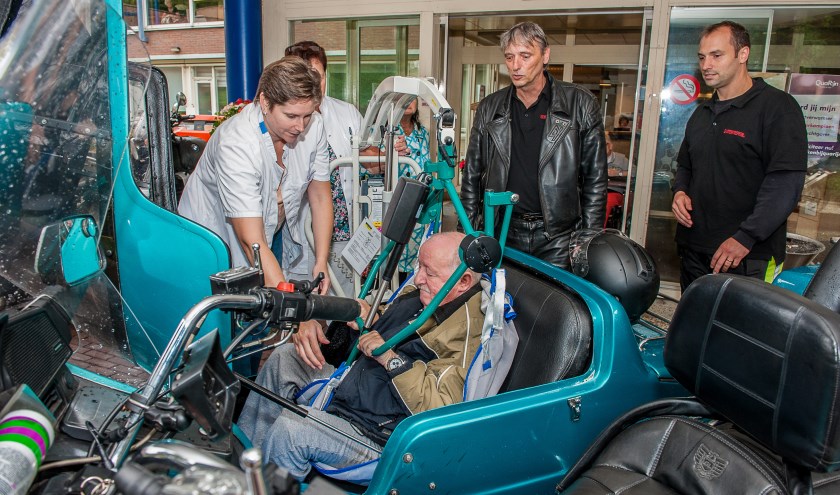 Rondje in de zijspan