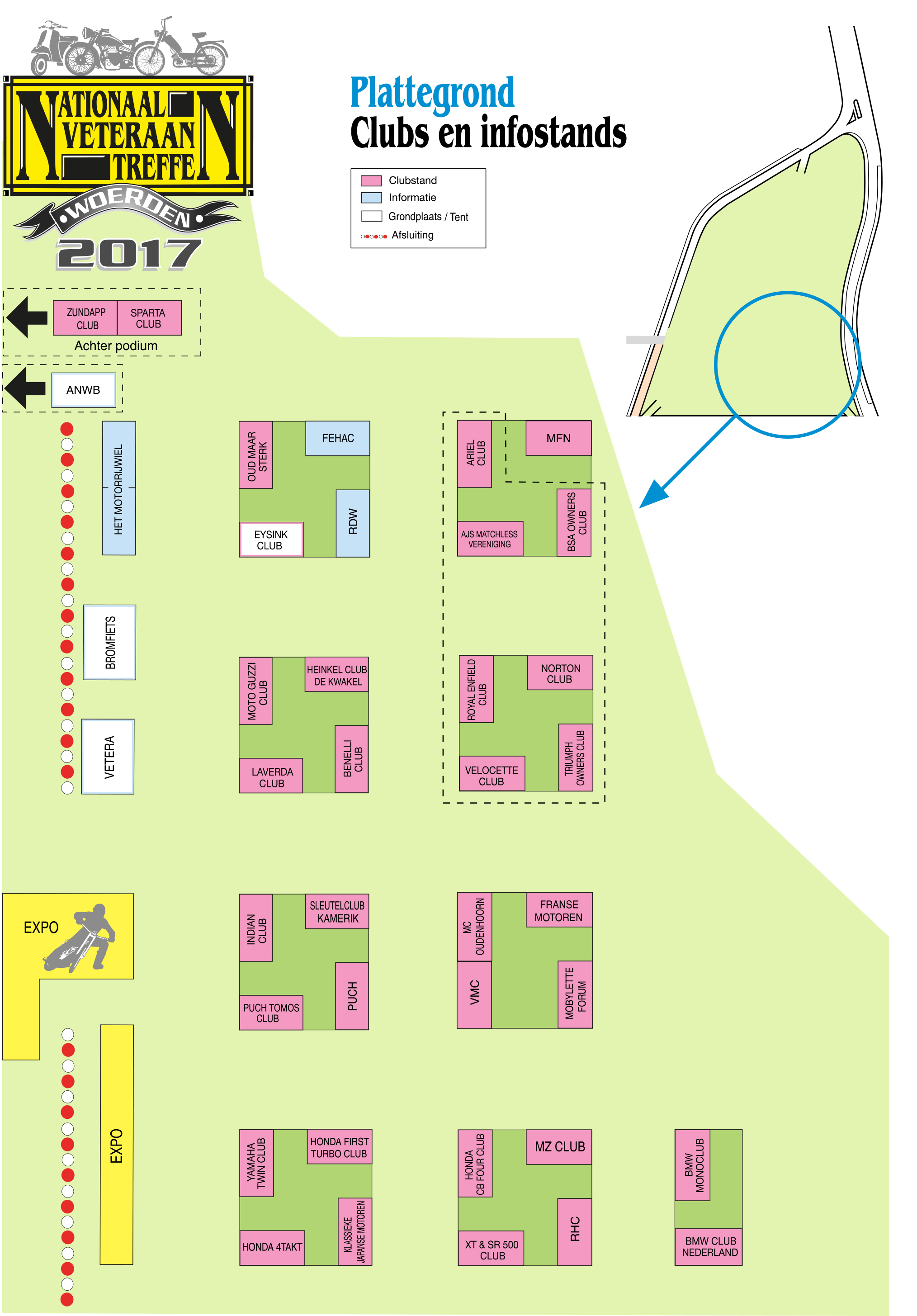 NVT Woerden plattegrond