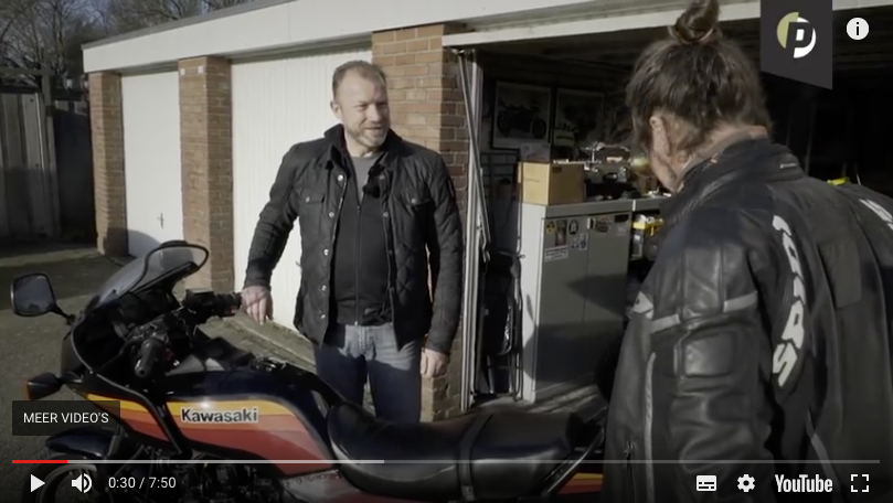 Wilco Vonk op film bij MotoMe-Promotor