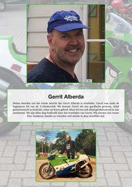 Condoleance Gerrit Alberda