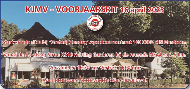 2023 voorjaarsrit 16 april