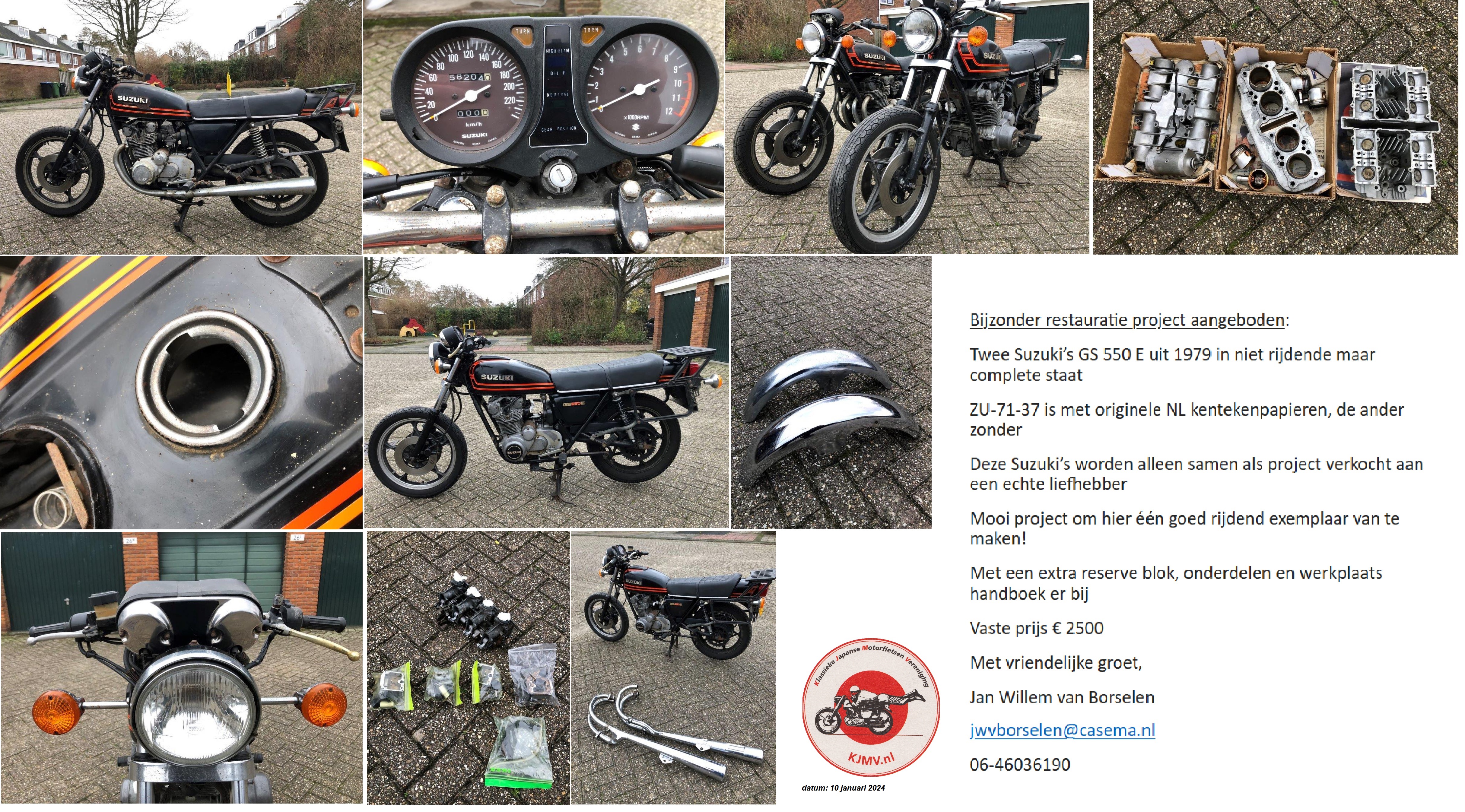 Nieuwe advertentie: GS550E van Jan-Willem