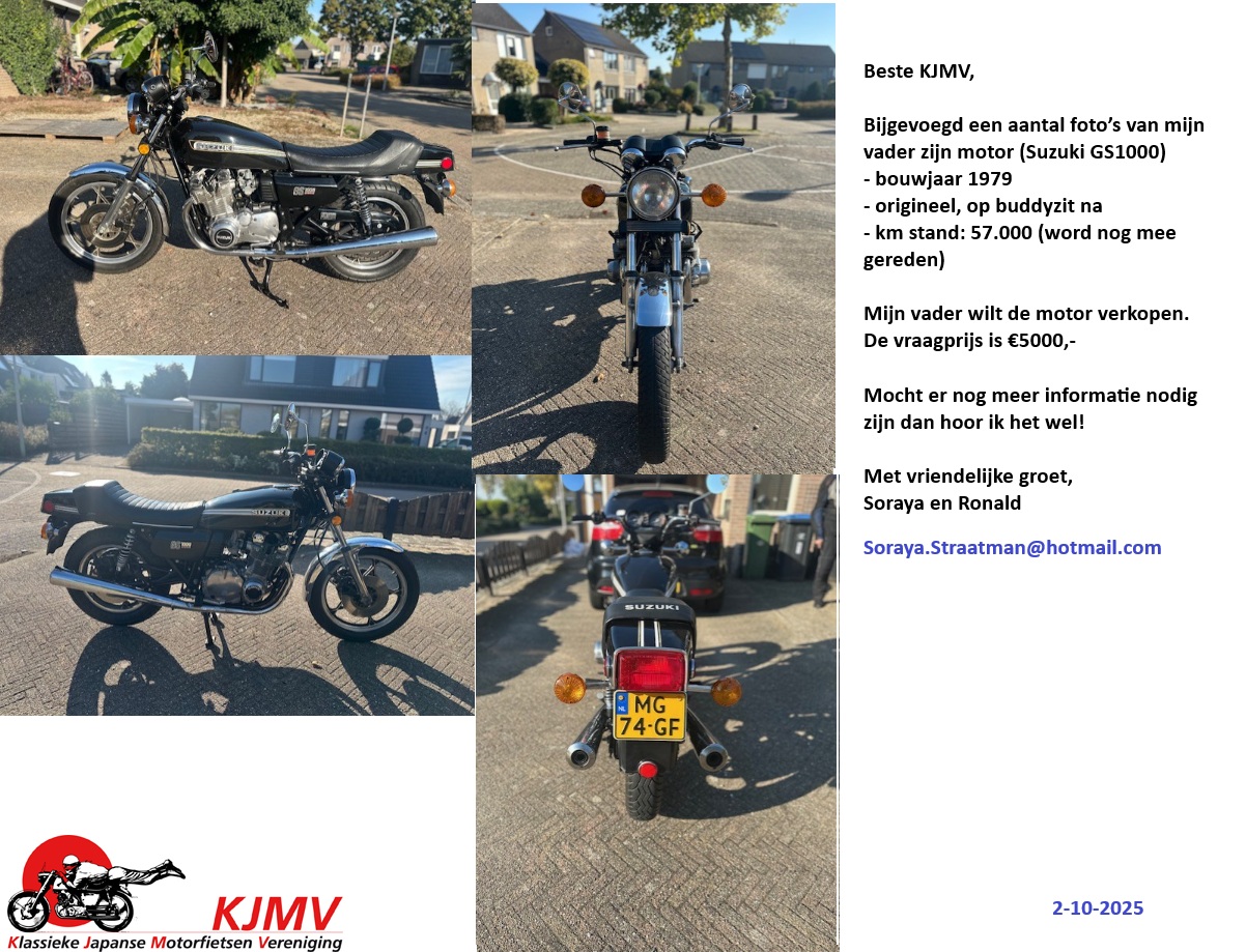 Te koop aangeboden: Suzuki GS1000