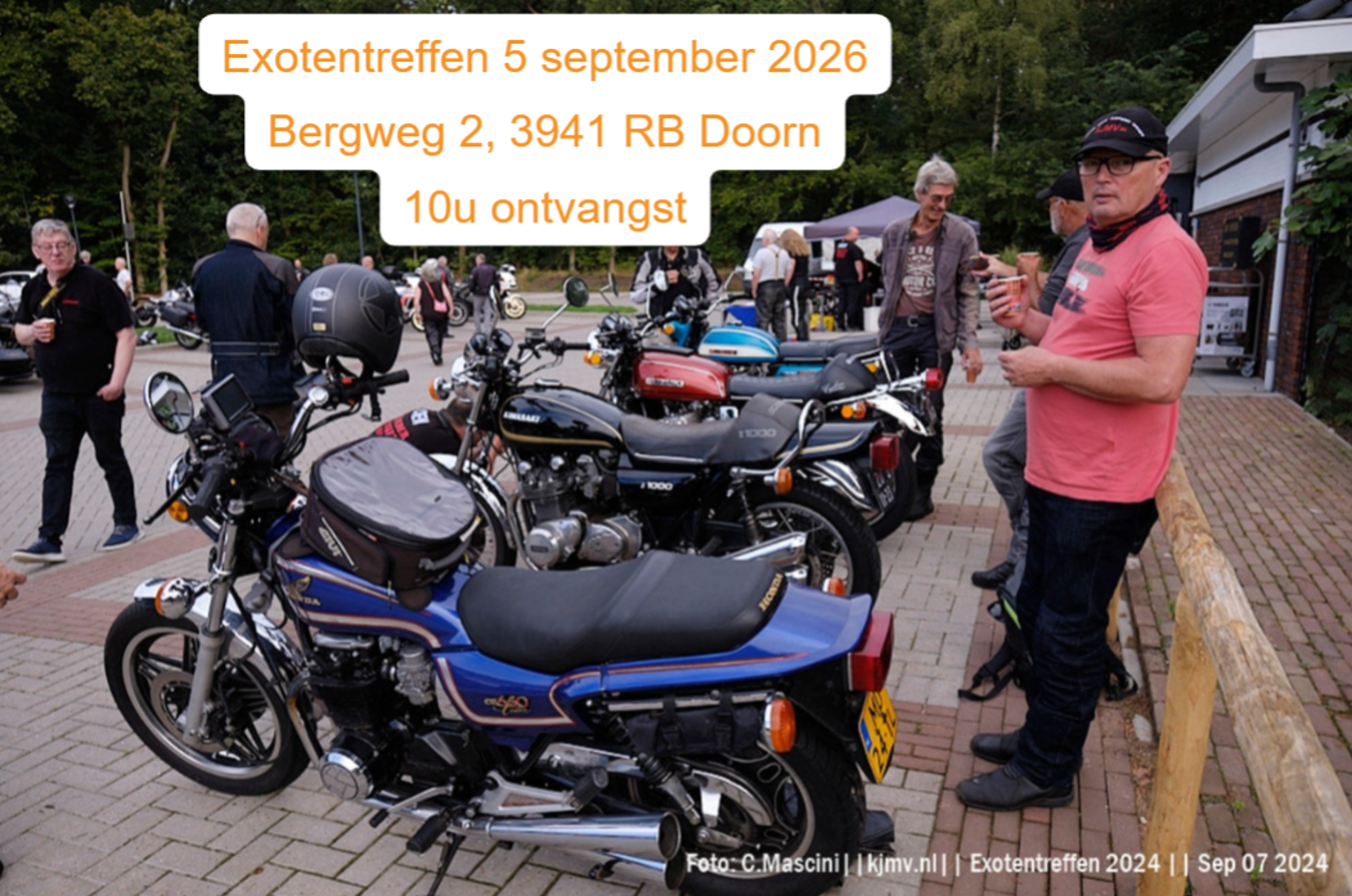 5 september 2026 - Exotentreffen in Doorn