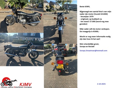 Suzuki GS1000 Ronald Straatman